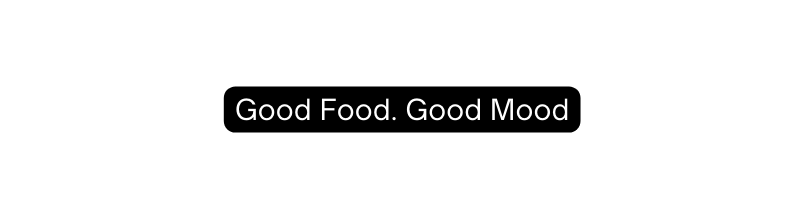 Good Food Good Mood